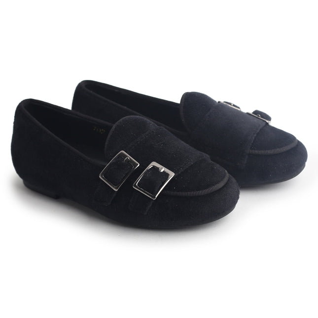 702 - Black Velcro Double Strap