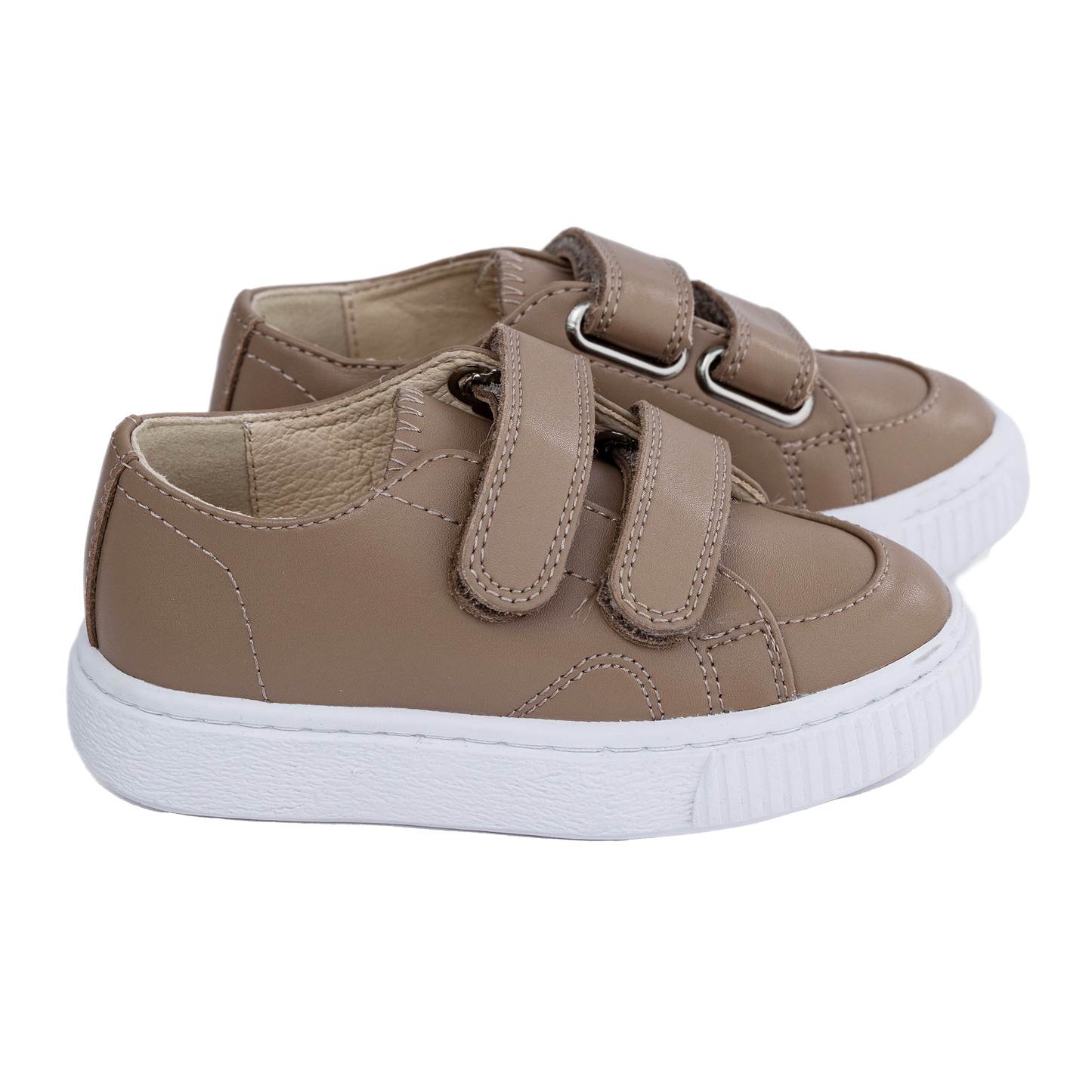 703 - Taupe Leather Sneaker