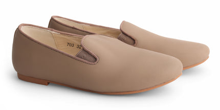 703 - Coffee Nubuck Step-in