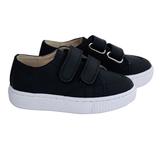 704 - Black Nubuk Sneaker
