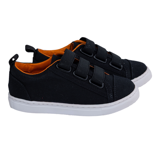 706 - Black Canvas Sneaker