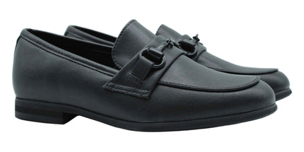 709 - Black Leather Step-in