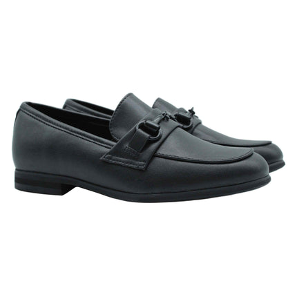 709 - Black Leather Step-in