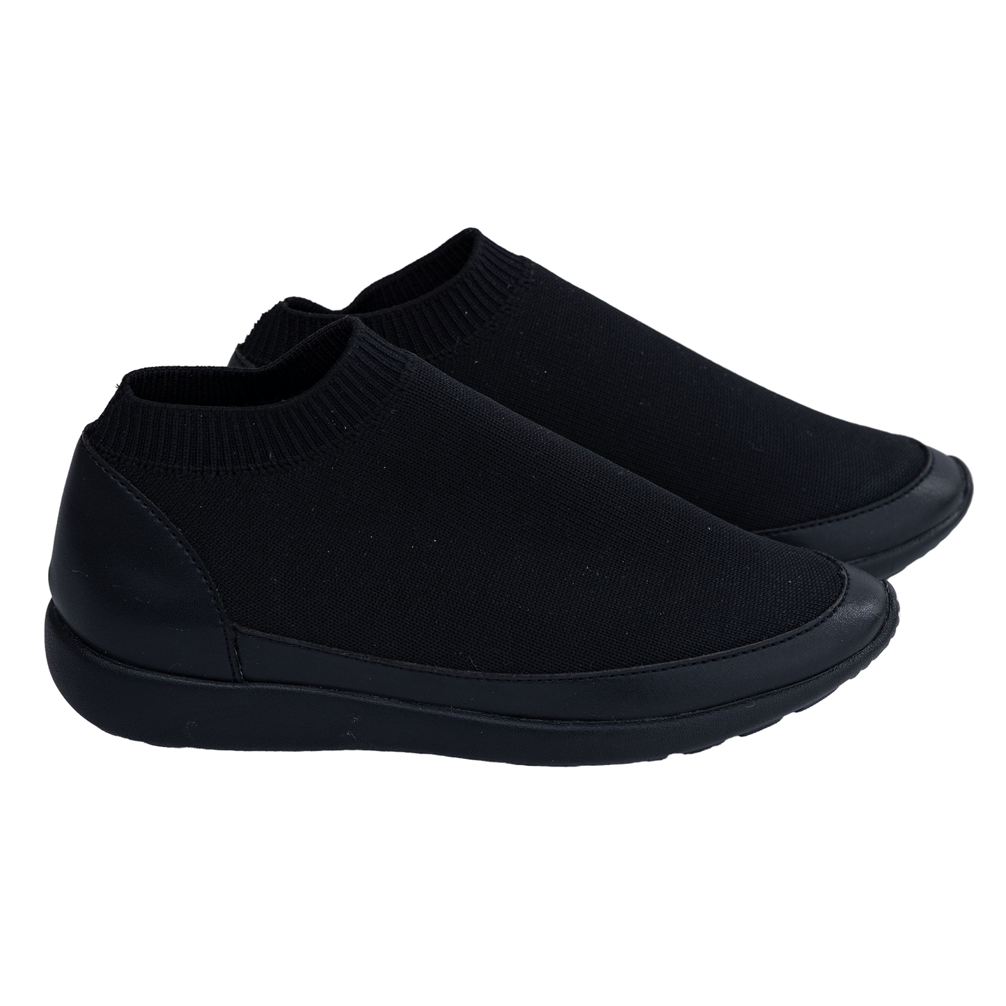 710 - Black Flyknit Slip-on Sneaker