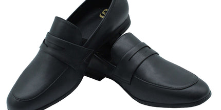 710 - Black Leather Step-in