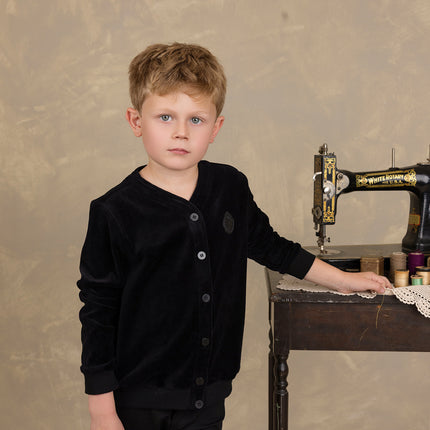 F21- Boys Velour Cardigan