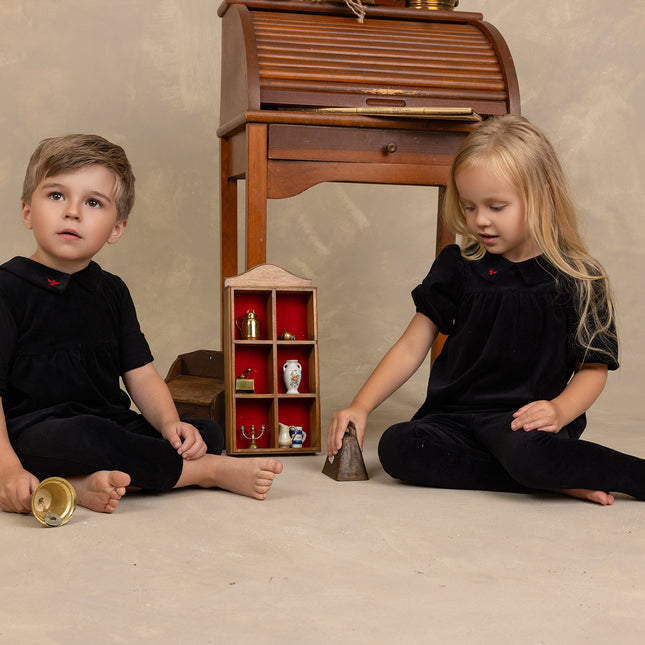 D22- Red Bee Boys' Romper