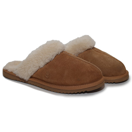 Snugs - Camel Sheepskin Mules
